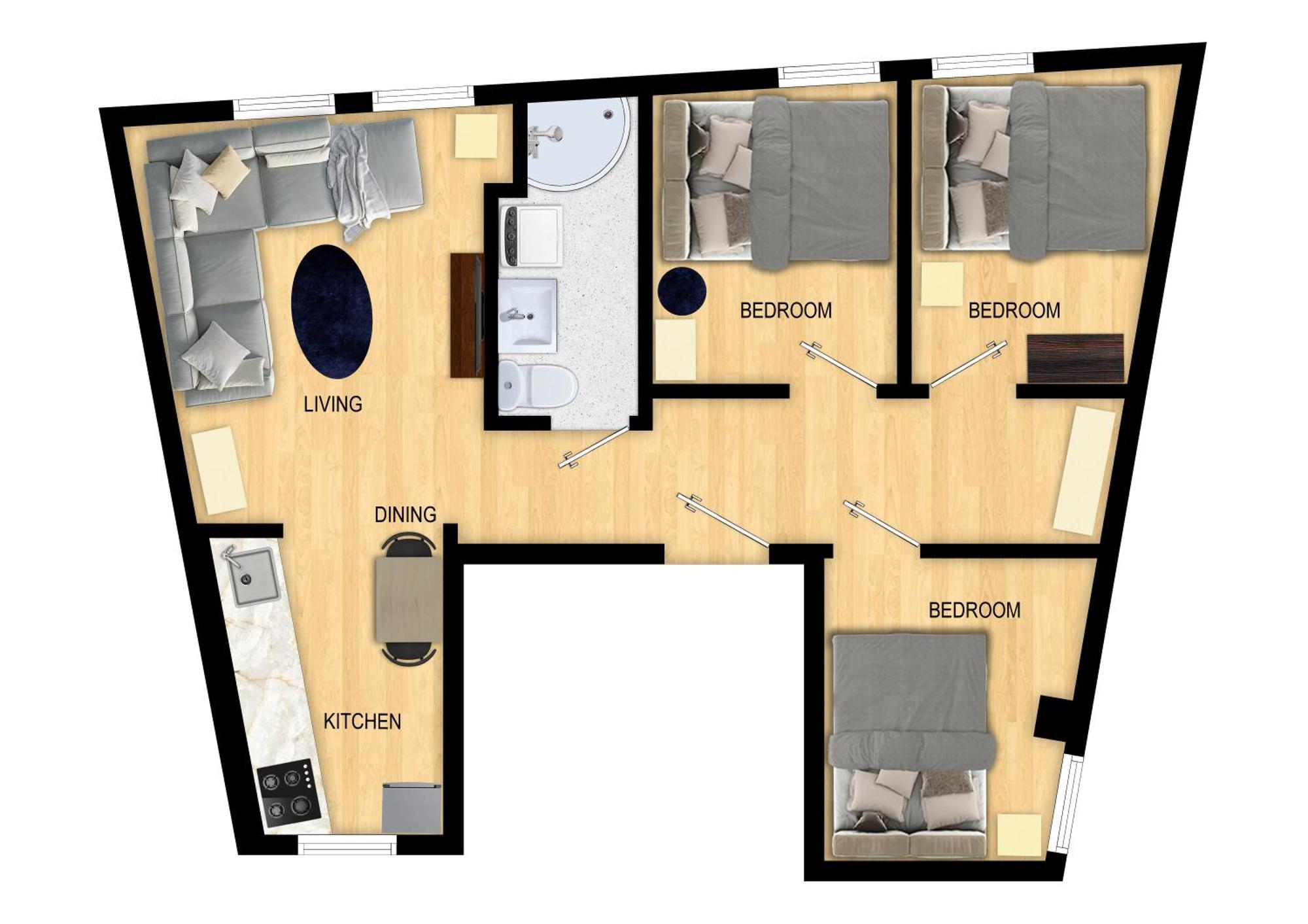 Family Friendly 3Br - Fast Wi-Fi - Behind Bryggen Apartment Bergen Exterior photo